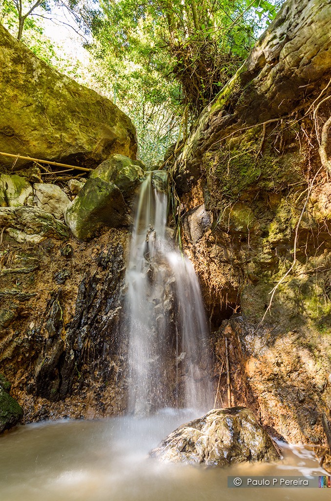 Cascata da Ribeira – Waterfall Pedra do Sino Torres Vedras – Portugal 