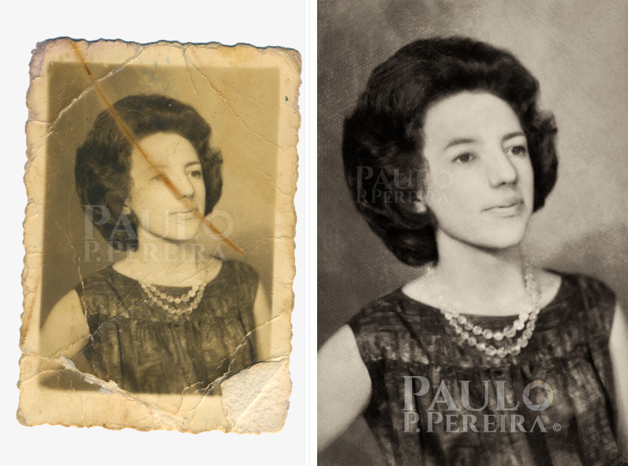 Restoration of Old Photographs. Professional restoration, retouching, and editing service. Black and white, sepia, and colorized.
By Paulo P. Pereira