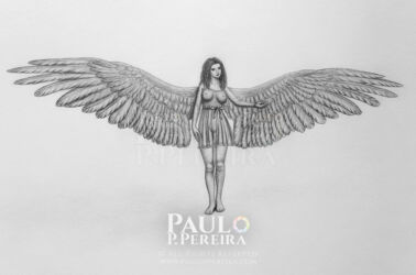 Messenger - Graphite Drawing