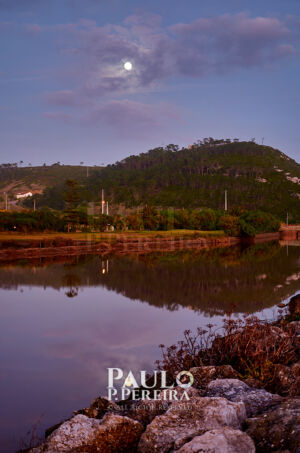 Nascer de Lua l Moonrise l Porto Novo, Torres Vedras, Portugal